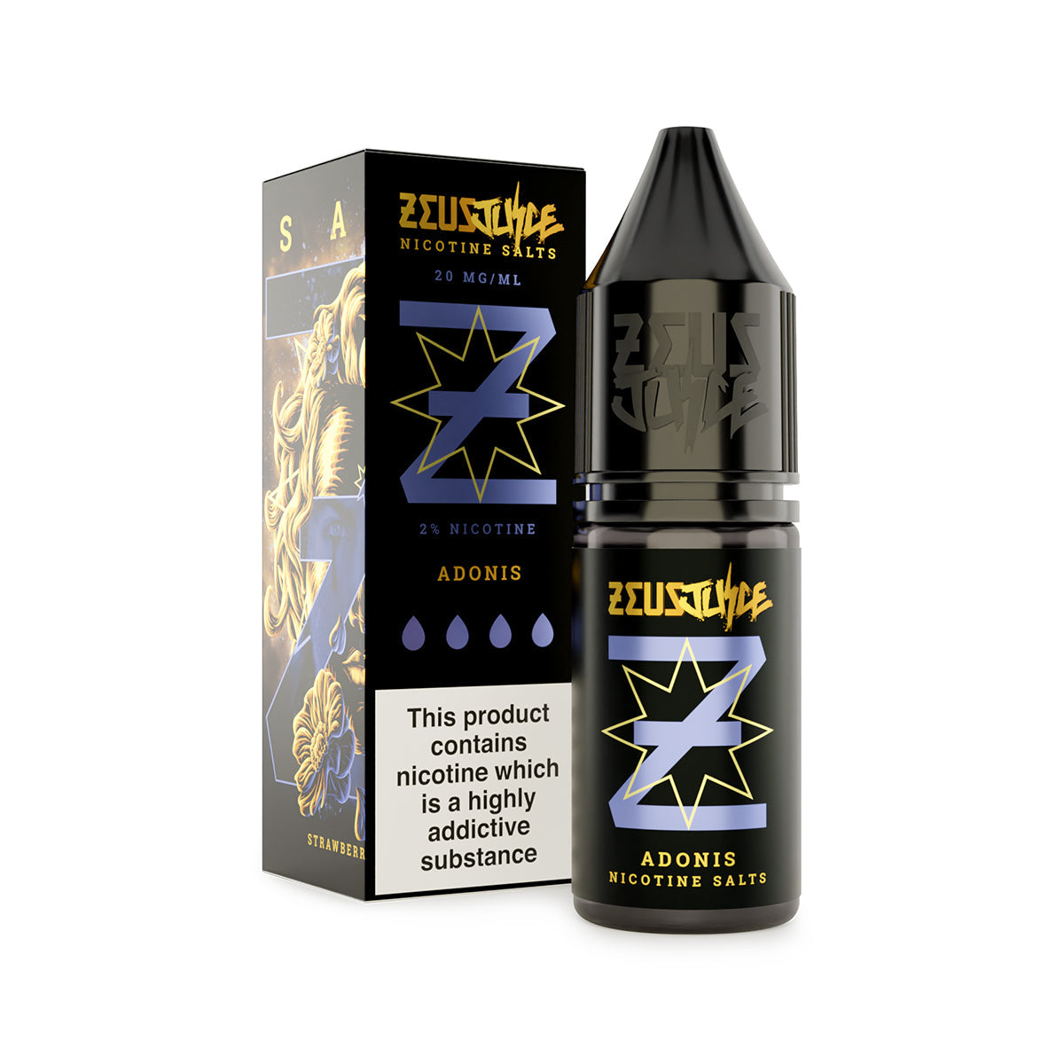 20mg Zeus Juice 10ml Nic Salt (50VG/50PG)