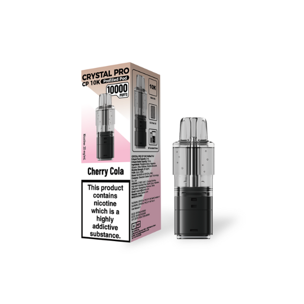 20mg Crystal Pro CP 10K Prefilled Pod 10000 Puffs - 1Pc