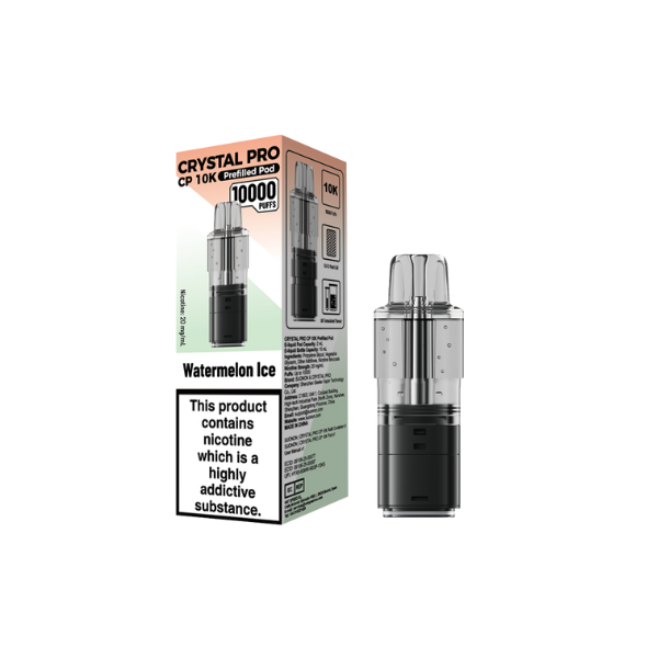 20mg Crystal Pro CP 10K Prefilled Pod 10000 Puffs - 1Pc