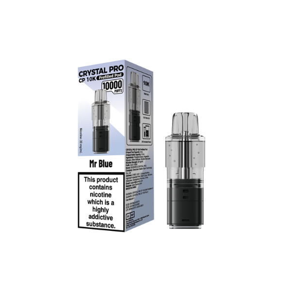 20mg Crystal Pro CP 10K Prefilled Pod 10000 Puffs - 1Pc