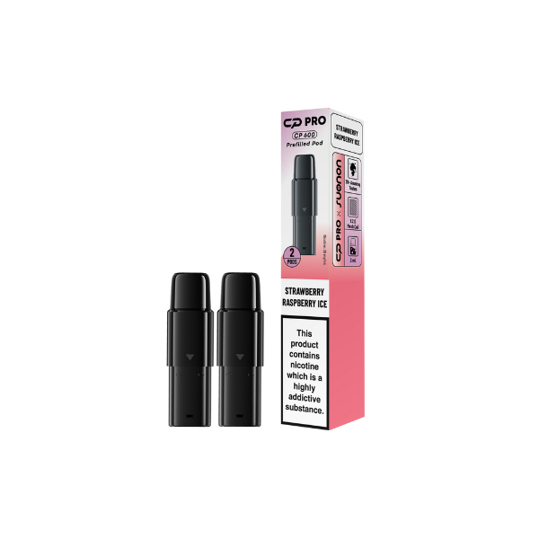 20mg Crystal Pro CP 600 Prefilled Pod 600 Puffs - 2 Pcs
