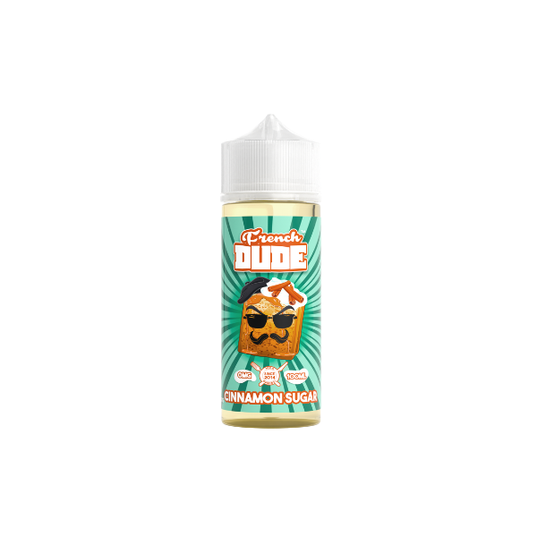 0mg French Dude 100ml Shortfill (70VG/30PG)