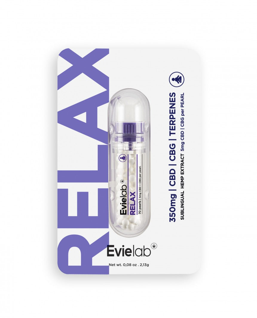 EvieLab 350mg CBD Sublingual Pearl - 70 Pearls