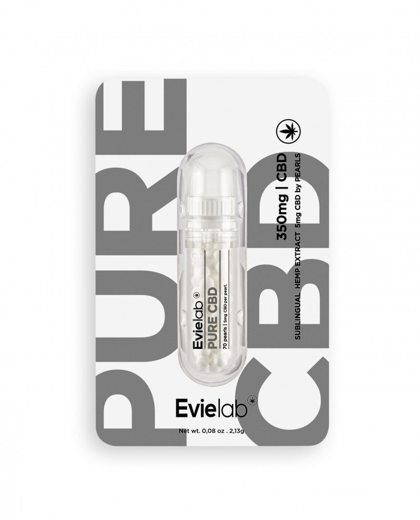 350mg EvieLab CBD Sublingual Pearl - 70 Pearls