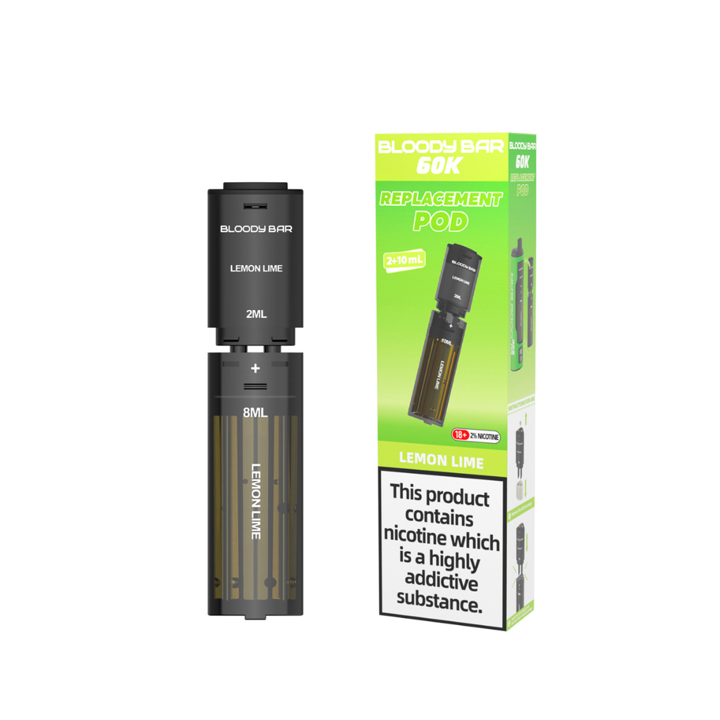 20mg Bloody Bar 60K Prefilled Pods 60000 Puffs - 1 Pc
