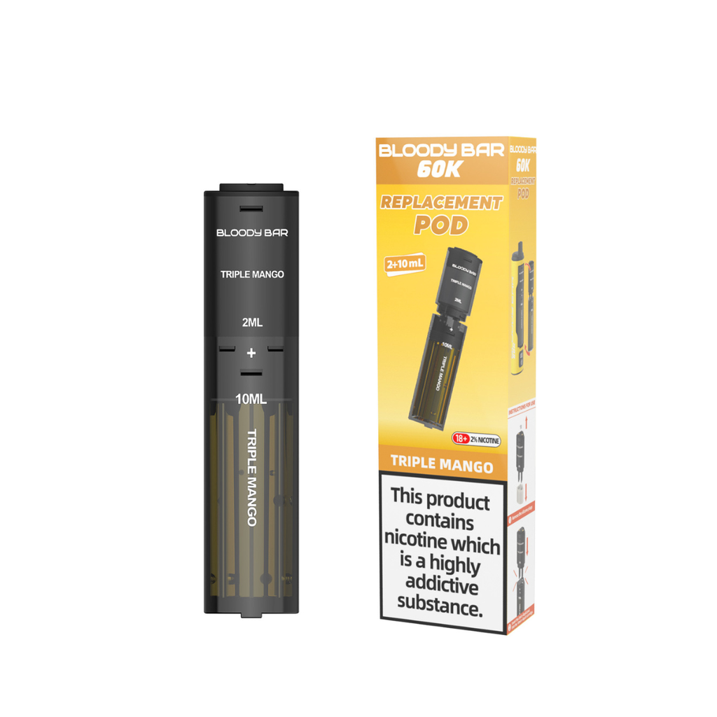 20mg Bloody Bar 60K Prefilled Pods 60000 Puffs - 1 Pc