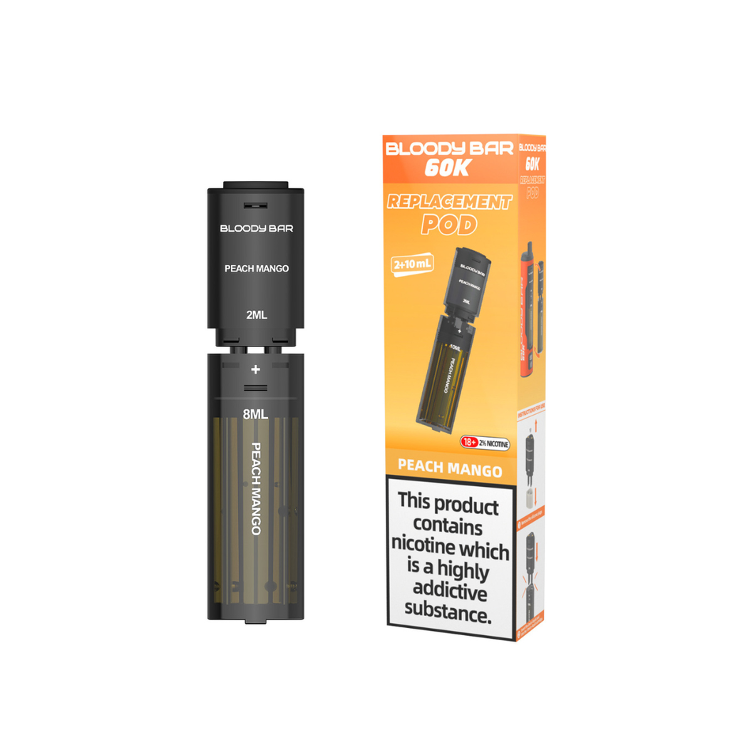 20mg Bloody Bar 60K Prefilled Pods 60000 Puffs - 1 Pc