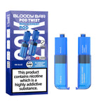 20mg Bloody Bar 20K Twist Prefilled Replacement Pods 20000 Puffs - 2 Pcs