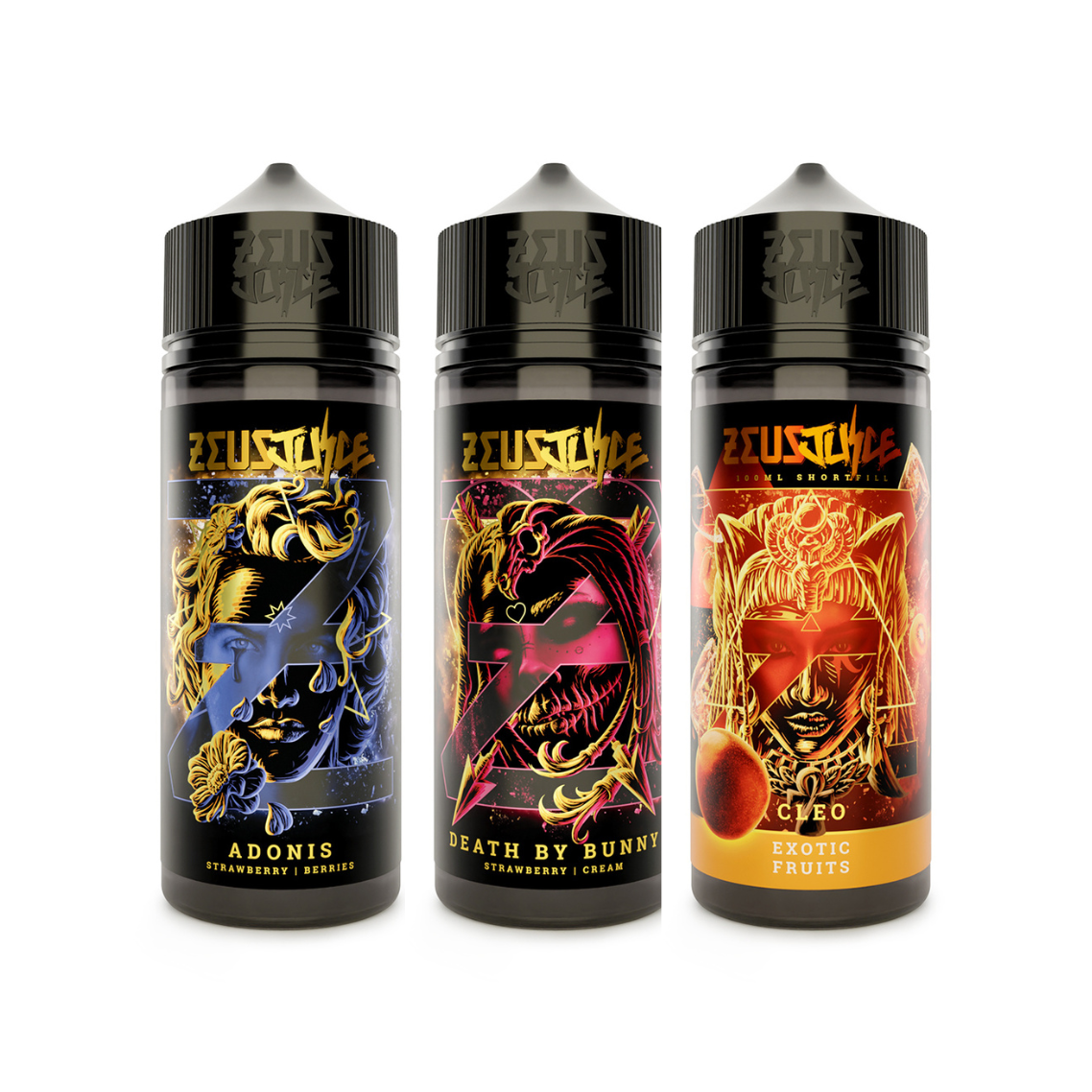 0mg Zeus Juice 100ml Shortfill (70VG/30PG)