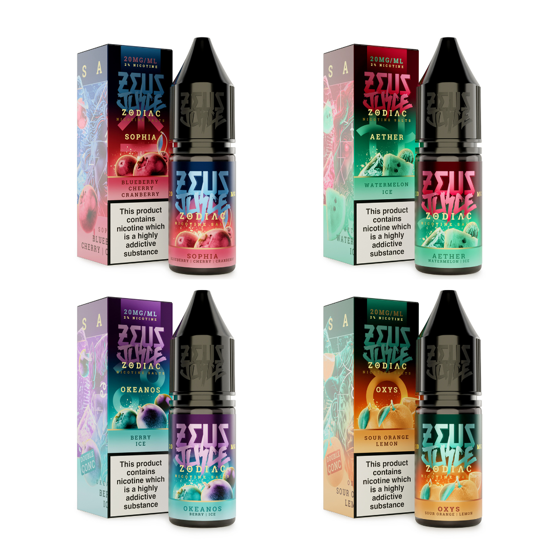 5mg Zeus Juice Zodiac 10ml Nic Salt (50VG/50PG)