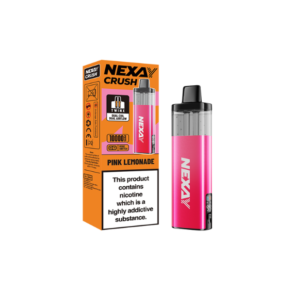 20mg Nexay Crush 10K Prefilled Pod Vape Kit 10000 Puffs