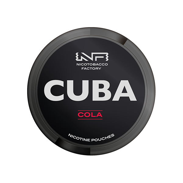 43mg CUBA Black Pouches de Nicotina - 25 Pouches