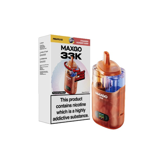 18mg Relx Maxgo 33K Prefilled Pod Vape Kit 25W