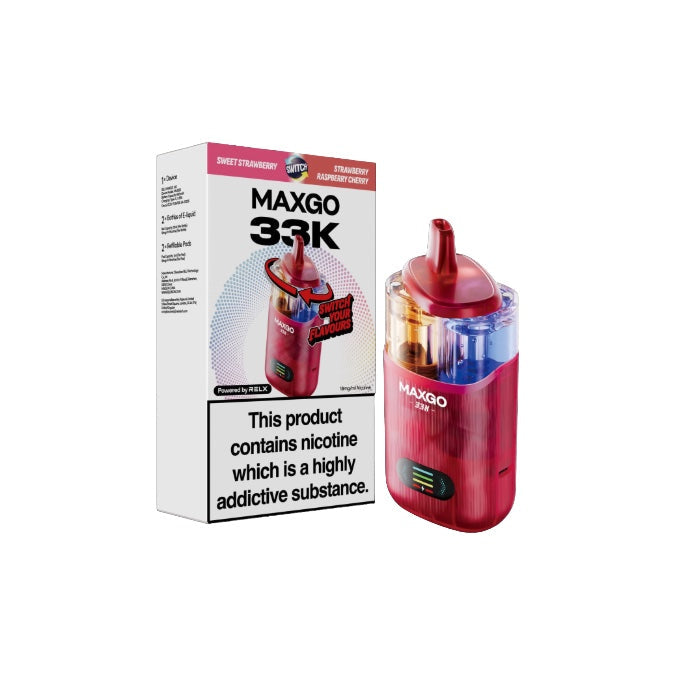 18mg Relx Maxgo 33K Prefilled Pod Vape Kit 25W