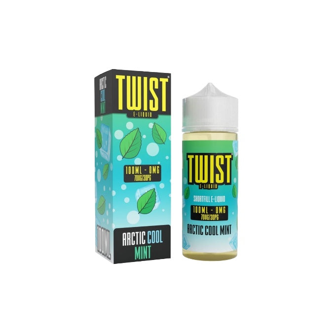 0mg Twist E-liquids 100ml Shortfill (70VP/30PG)