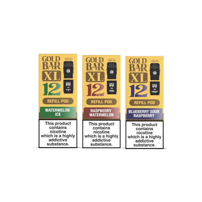 20mg Gold Bar XL Prefilled Replacement Pods