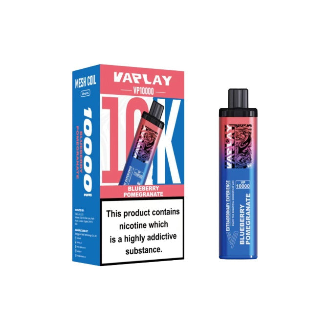 Kit Vape Vaplay Royal 10k da 20mg con Pod Prericaricato 10000 Puff