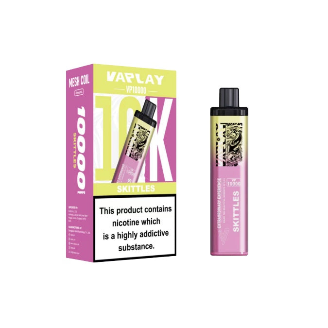 Kit Vape Vaplay Royal 10k da 20mg con Pod Prericaricato 10000 Puff