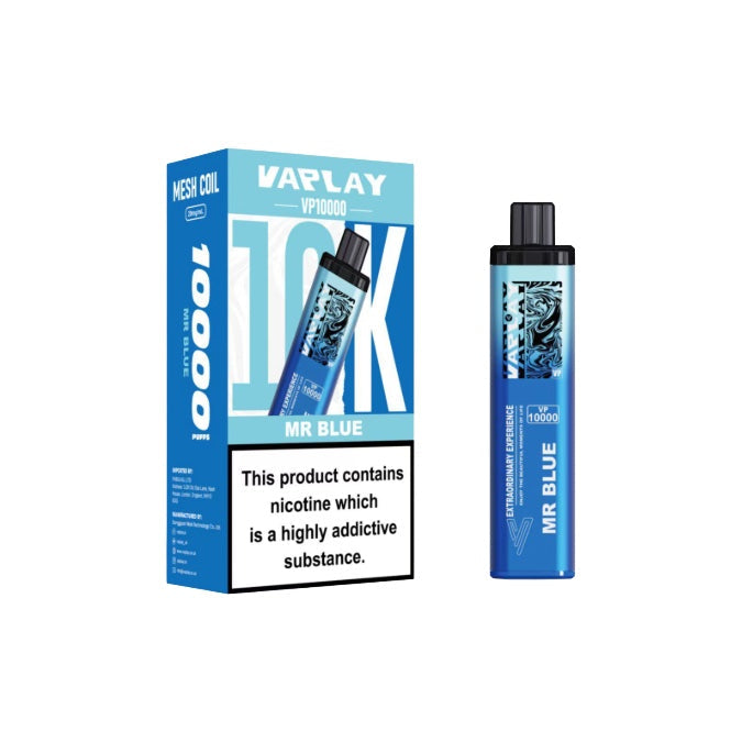 Kit Vape Vaplay Royal 10k da 20mg con Pod Prericaricato 10000 Puff