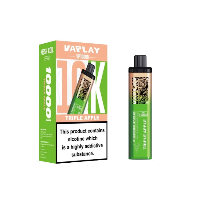 Kit Vape Vaplay Royal 10k da 20mg con Pod Prericaricato 10000 Puff