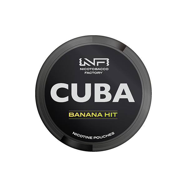 43mg CUBA Black Pouches de Nicotina - 25 Pouches