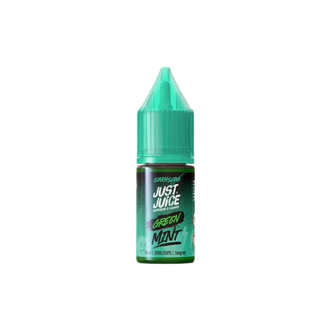 5mg Just Juice Mint 10ml Nic Salt (40VG/60PG)