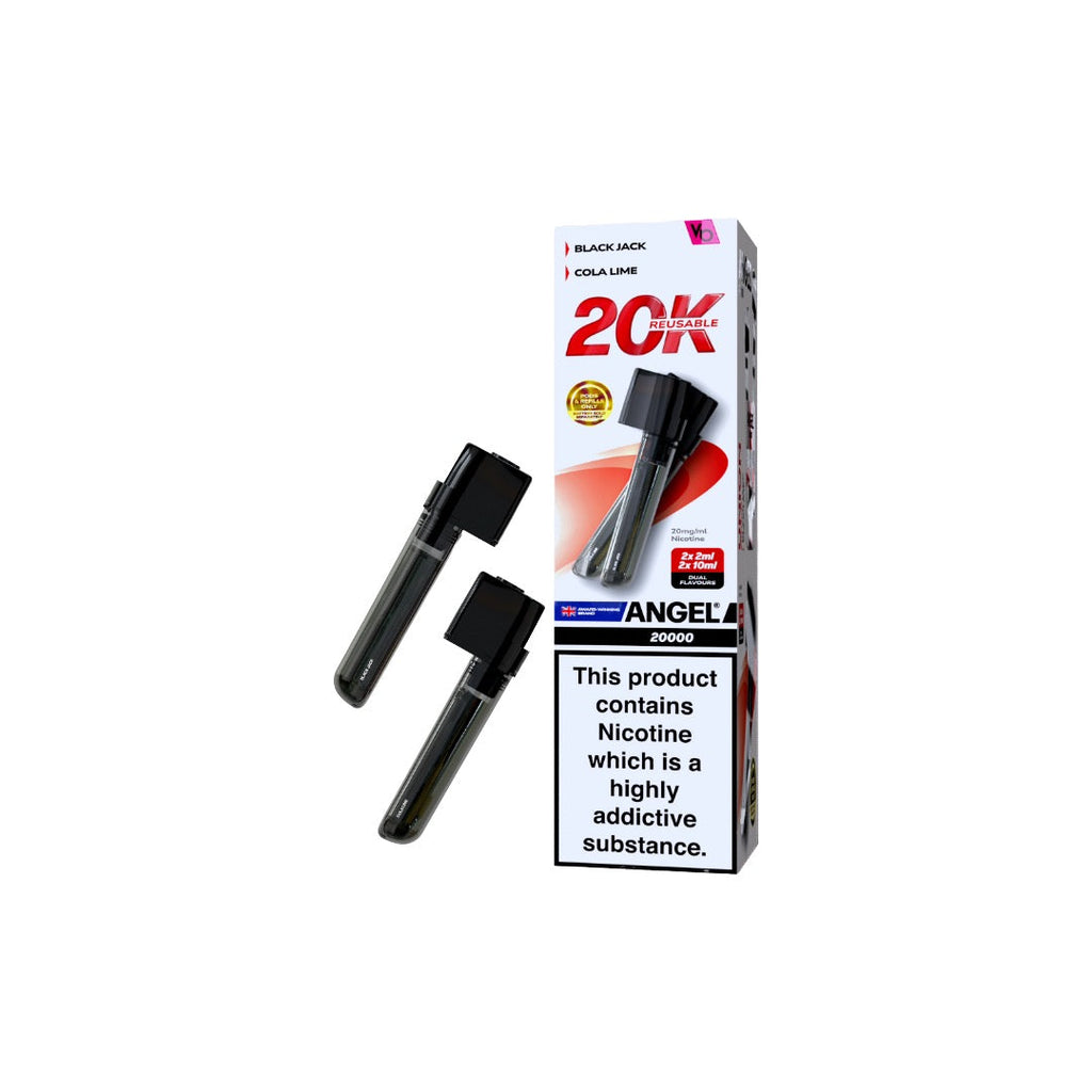 20mg Angel 20k Pods By Vapes Bars Prefilled Pods 20000 Puffs