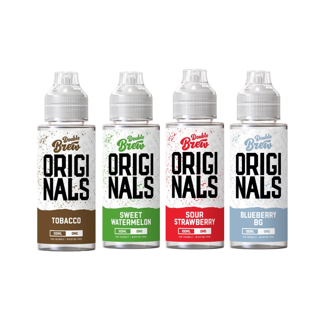 0mg Ohm Brew Originals XL Double Brew 100ml Shortfill (50VG/50PG)