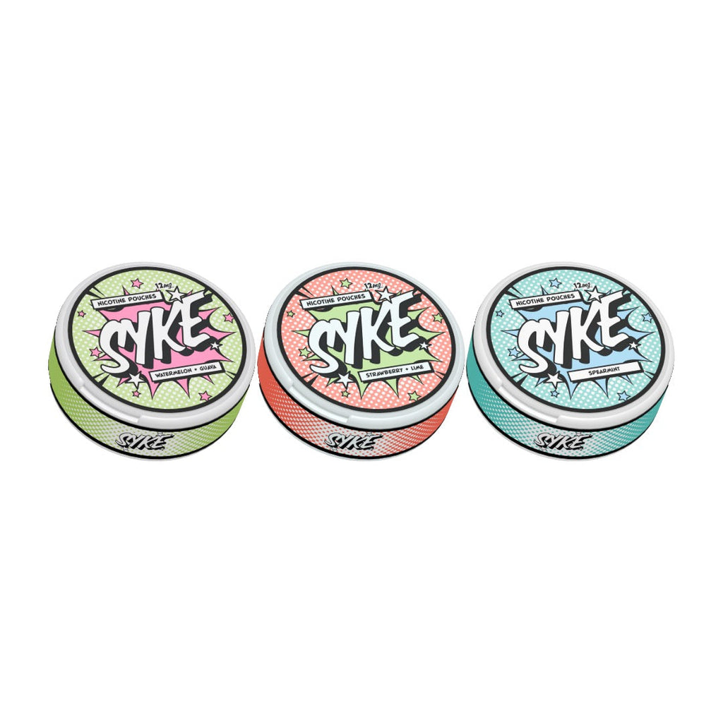 12mg SYKE Nicotine Pouches - 20 Pouches