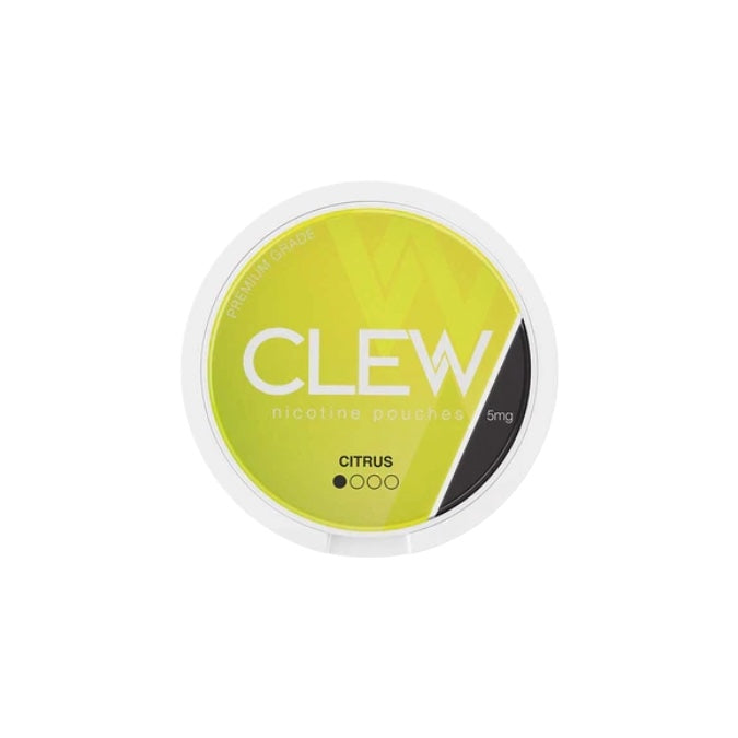 5mg CLEW Nicotine Pouches - 20 Pouches