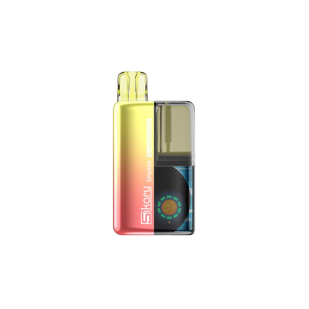 20mg Sikary Tako SP6000 Prefilled Pod Vape Kit 6000 Puffs
