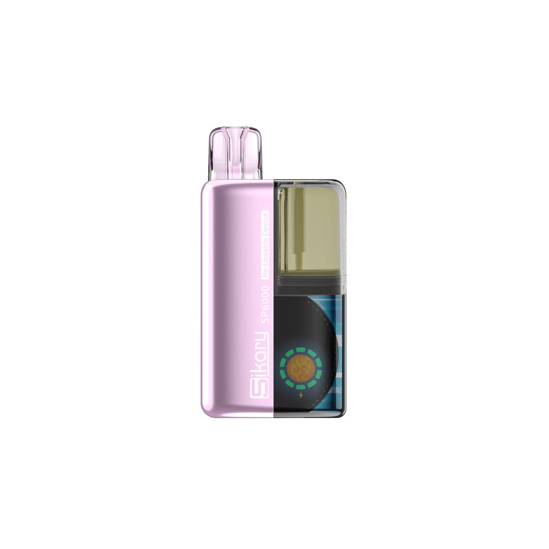 20mg Sikary Tako SP6000 Prefilled Pod Vape Kit 6000 Puffs