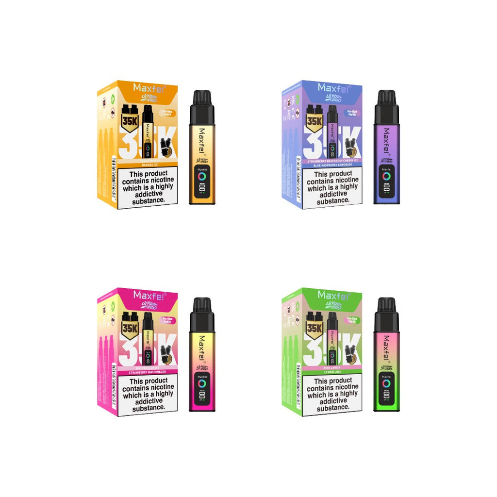 Maxfel Ultra Pro 35k Puffs Prefilled Vape Pod Kit