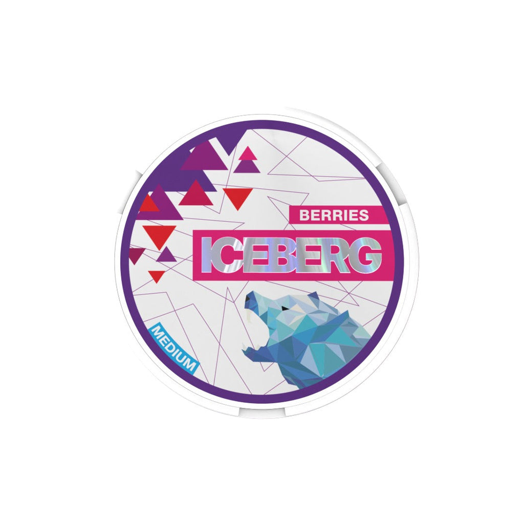 Saquetas de Nicotina Média Iceberg 20mg - 20 Saquetas