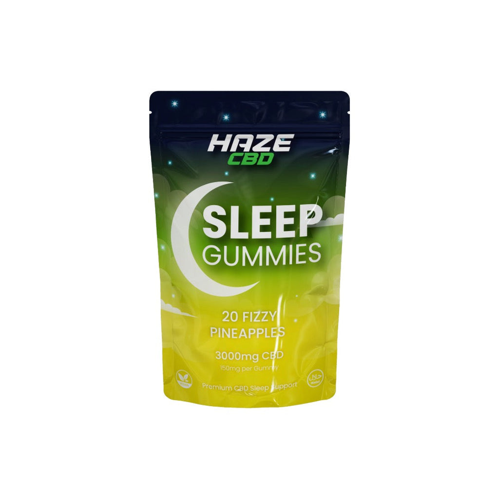 3000mg Haze CBD Caramelle Gommose per il Sonno Notturno - 20 Pezzi
