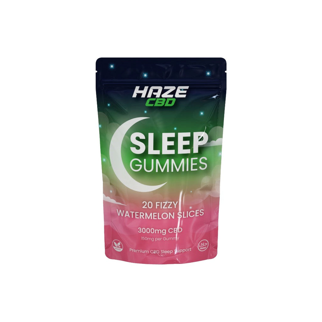 3000mg Haze CBD Caramelle Gommose per il Sonno Notturno - 20 Pezzi