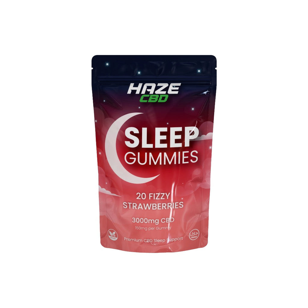 3000mg Haze CBD Caramelle Gommose per il Sonno Notturno - 20 Pezzi