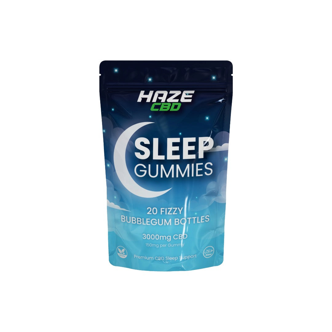 3000mg Haze CBD Caramelle Gommose per il Sonno Notturno - 20 Pezzi