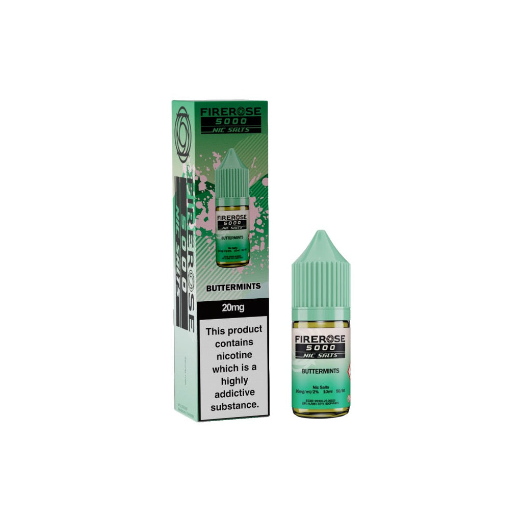 20mg Elux Firerose 5000 Nic salts 10ml (50VG/50PG)