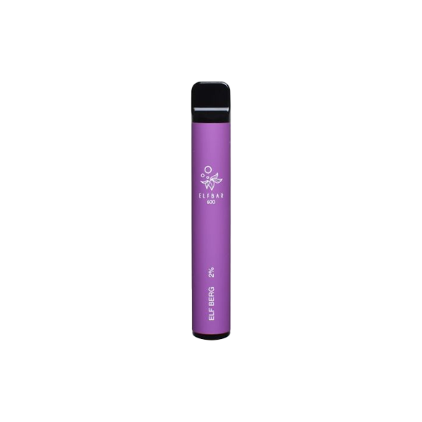 20mg ELF Bar Disposable Vape 600 Puffs