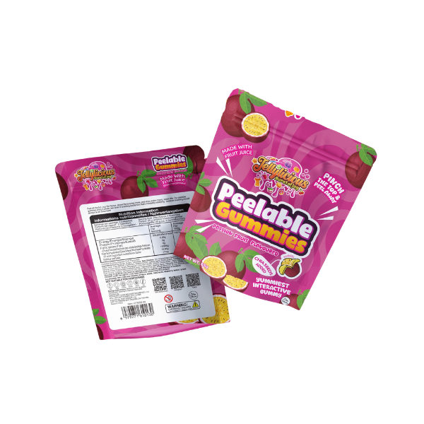 Jellylicious Peelable Passion Fruit Gummies