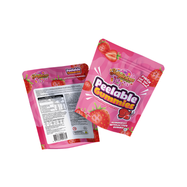 Jellylicious Peelable Strawberry Gummies