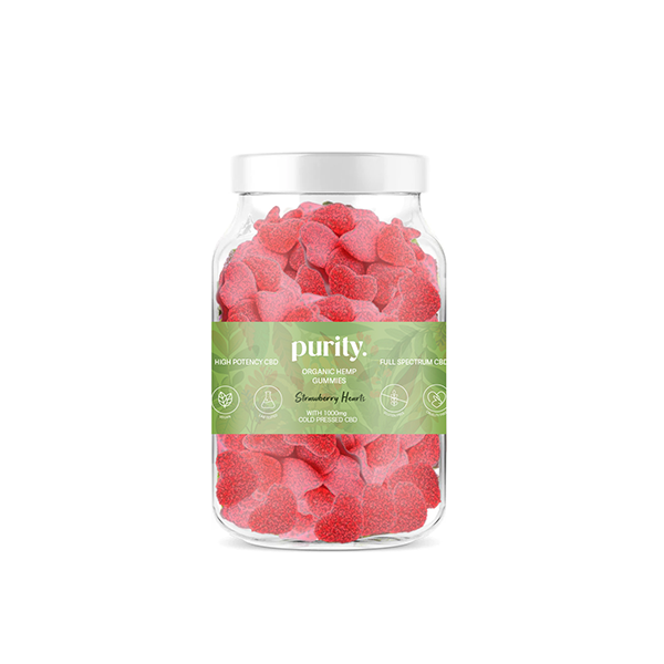 Purity 1000mg Full-Spectrum CBD Vegan Gummies 400g