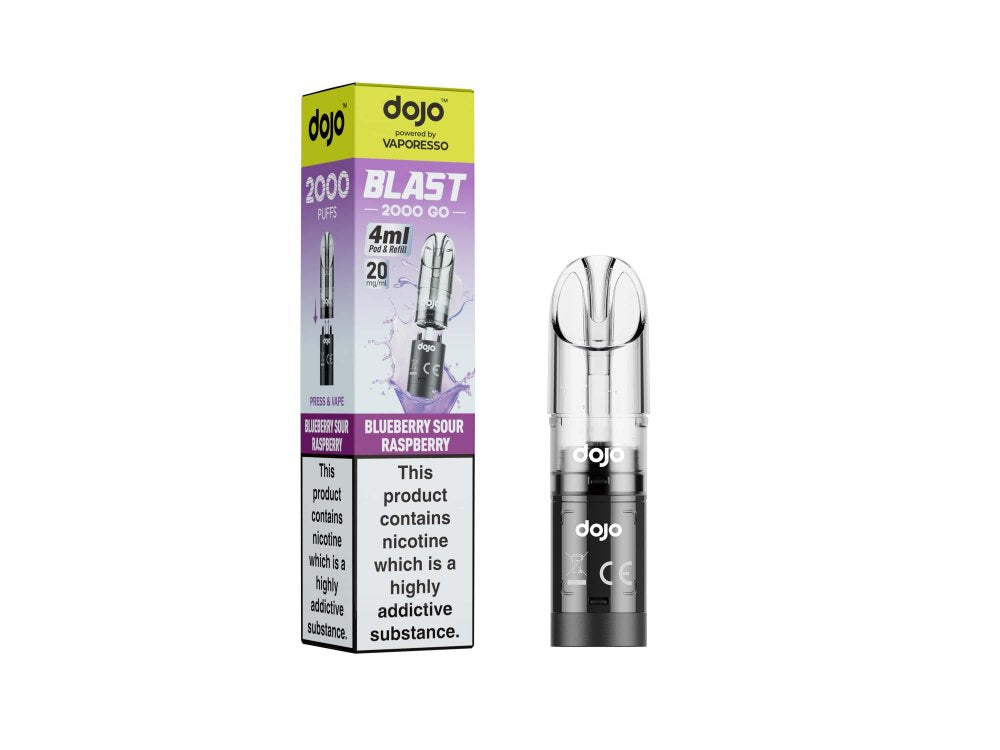 Vaporesso Dojo Blast Go Transparent Amp Refill Powered