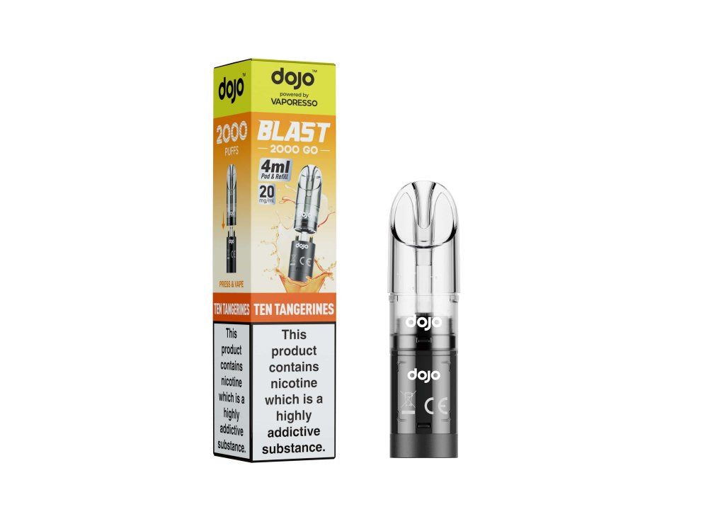 Vaporesso Dojo Blast Go Transparent Amp Refill Powered
