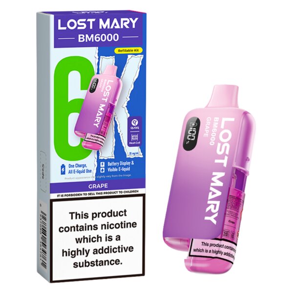 Lost Mary Bm600 Pre Filled