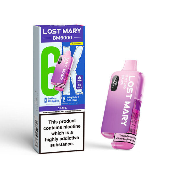 Lost Mary Bm600 Pre Filled