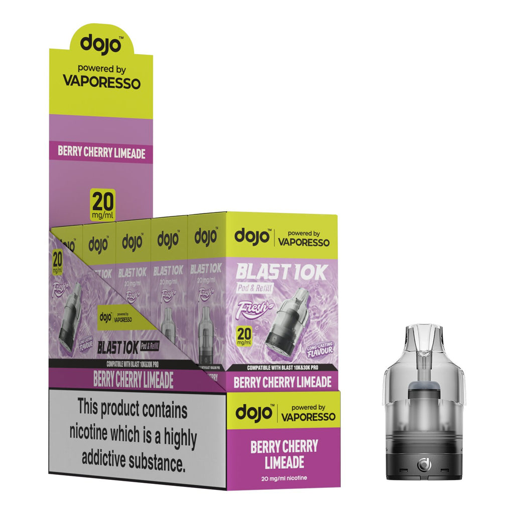 DOJO BLAST 10K Fresh Prefilled Pod (Powered by Vaporesso)