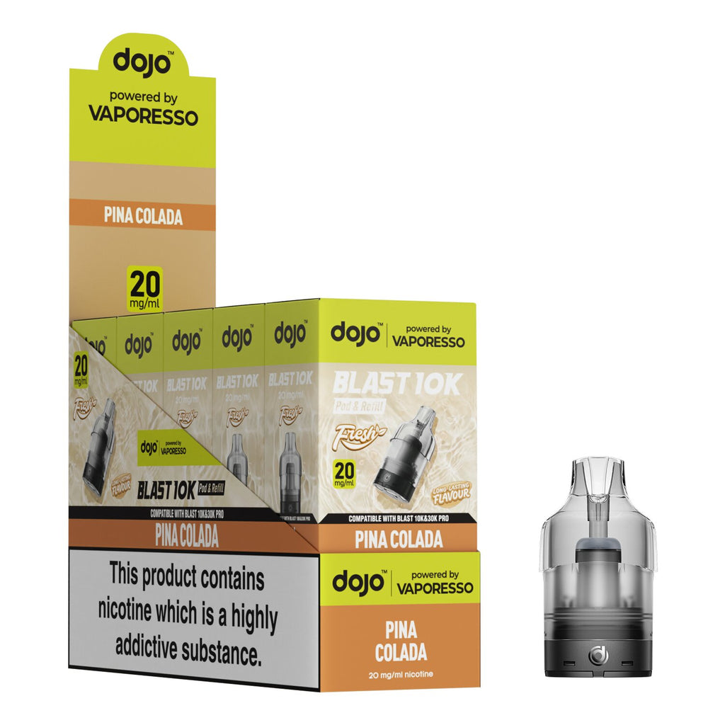 DOJO BLAST 10K Fresh Prefilled Pod (Powered by Vaporesso)