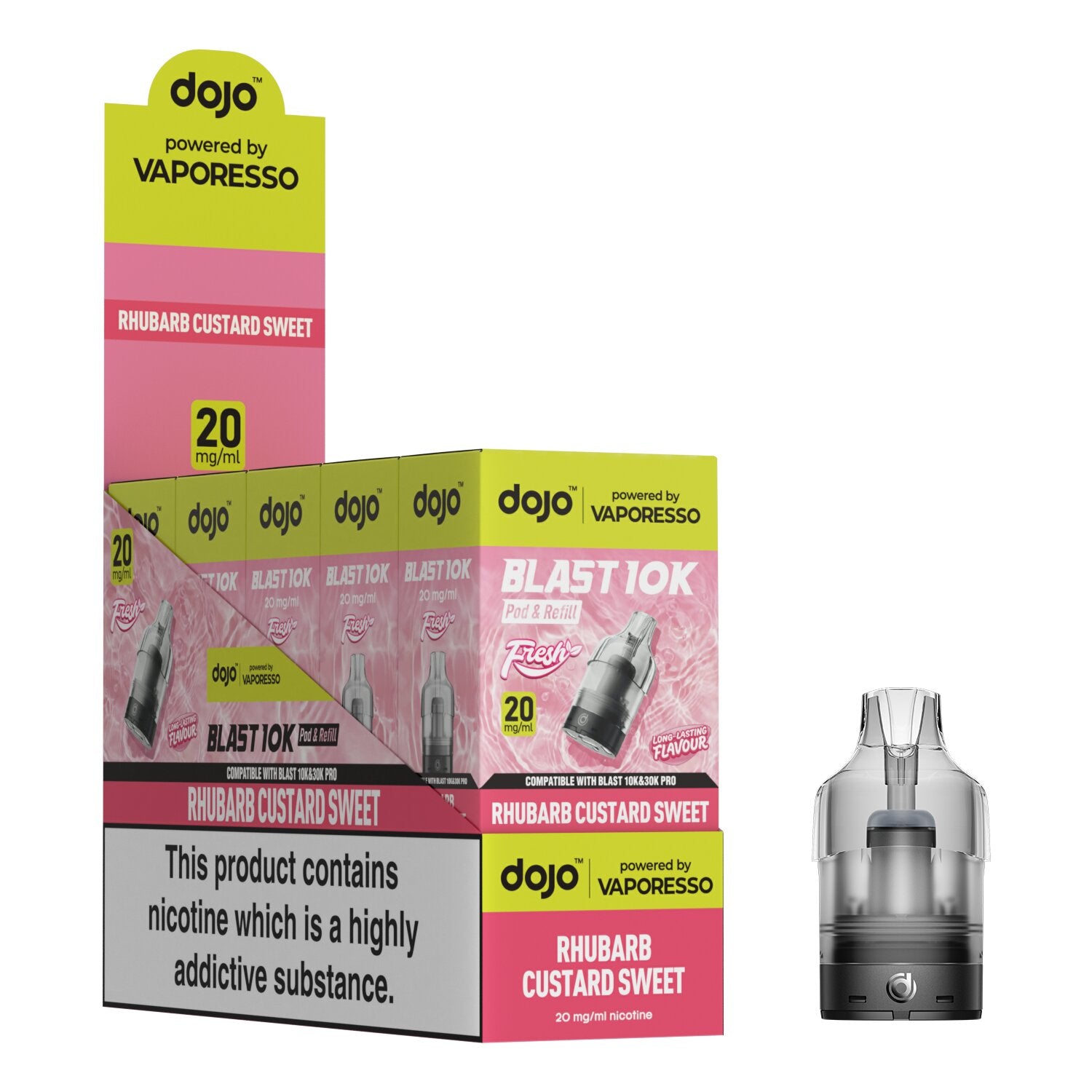 DOJO BLAST 10K Fresh Prefilled Pod (Powered by Vaporesso)